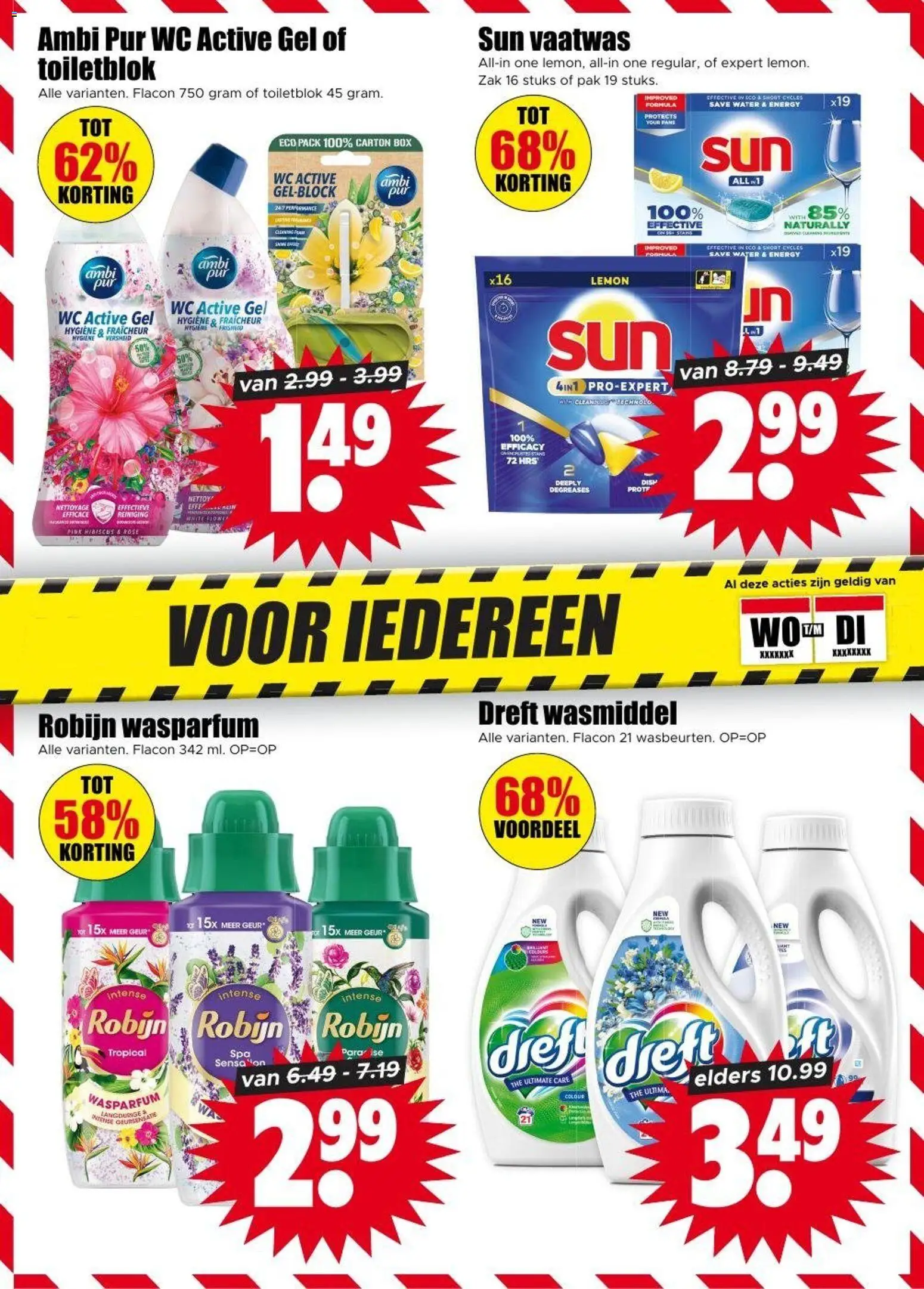 {H1} | Pagina: 21 | Producten: Robijn, Wc, Gel, Festék