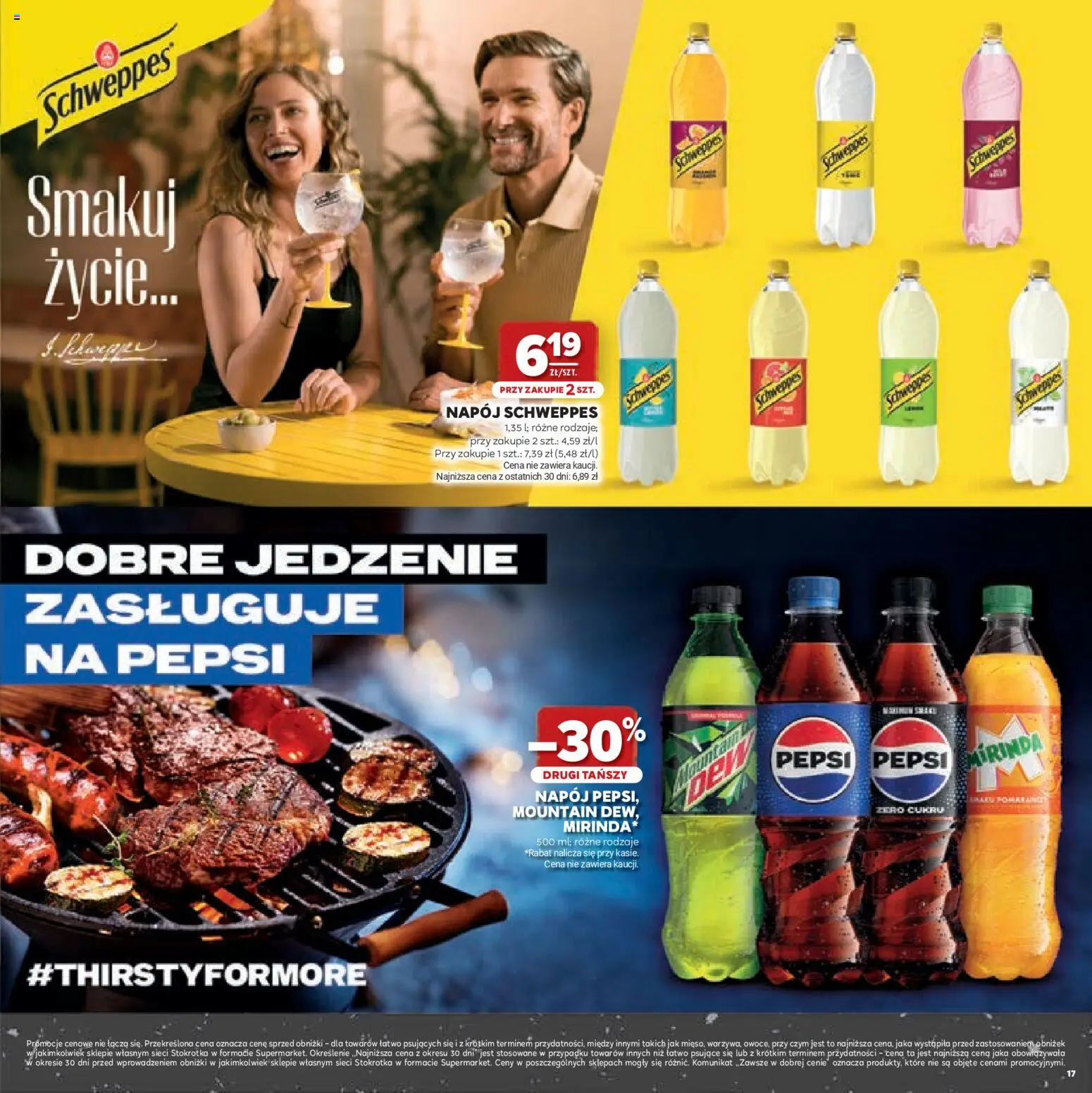 Stokrotka gazetka - Grill od 23.04.2026 | Strona: 17 | Produkty: Stokrotka, Pepsi