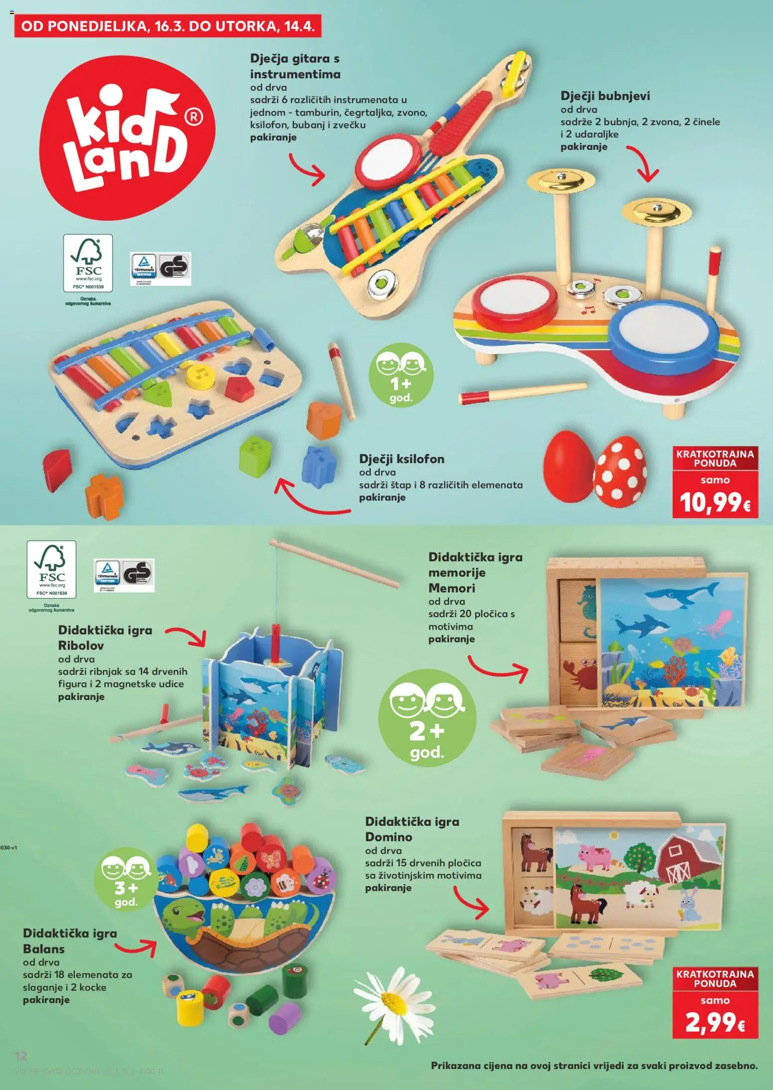Kaufland katalog | vrijedi od 16.03.2026 | Stranica: 12 | Proizvodi: Igra