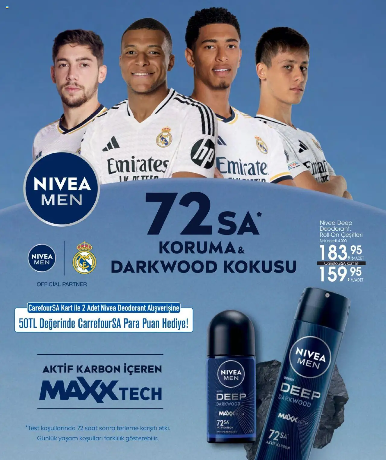 CarrefourSA - Tatil Katalogu  - 02.06.2025 tarihinden itibaren geçerlidir | Sayfa: 45 | Ürünler: Deodorant, Antiperspirant, Saat