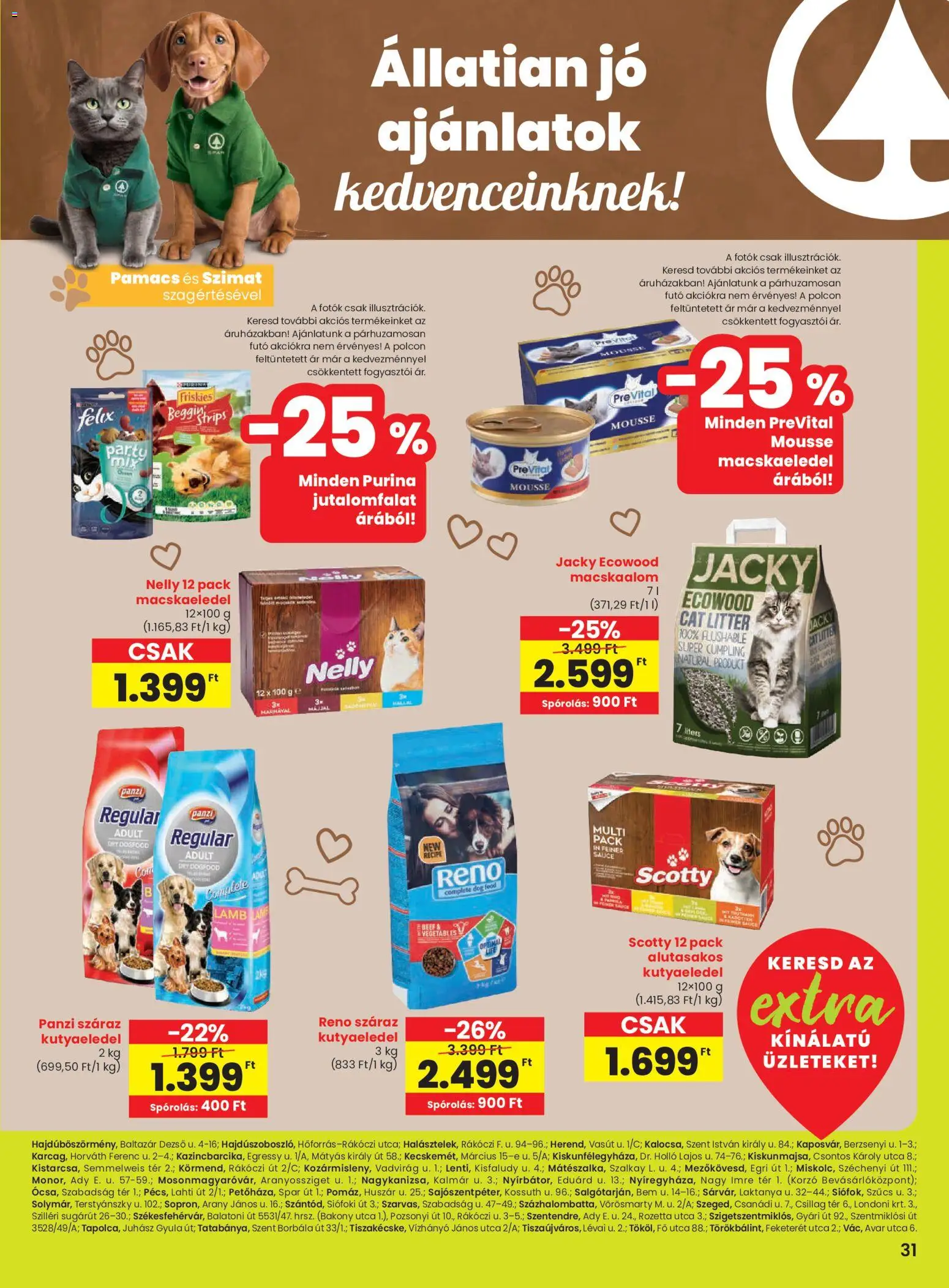 Spar akciós ujság - amely érvényes a következő dátumtól: 04.12.2025 | Oldal: 8 | Termékek: Macskaalom, Macskaeledel, Kutyaeledel