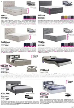 Kondela leták platný od 16.05.2025 | Strana: 267 | Produkty: Matrac, Tv, Posteľ, Postel s úložným priestorom