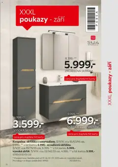 XXXLutz leták - Být věrným zákazníkem se vyplatí od 01.08.2025 | Strana: 11 | Produkty: Zrcadlová skříňka, Karty, Koupelna, Skříň