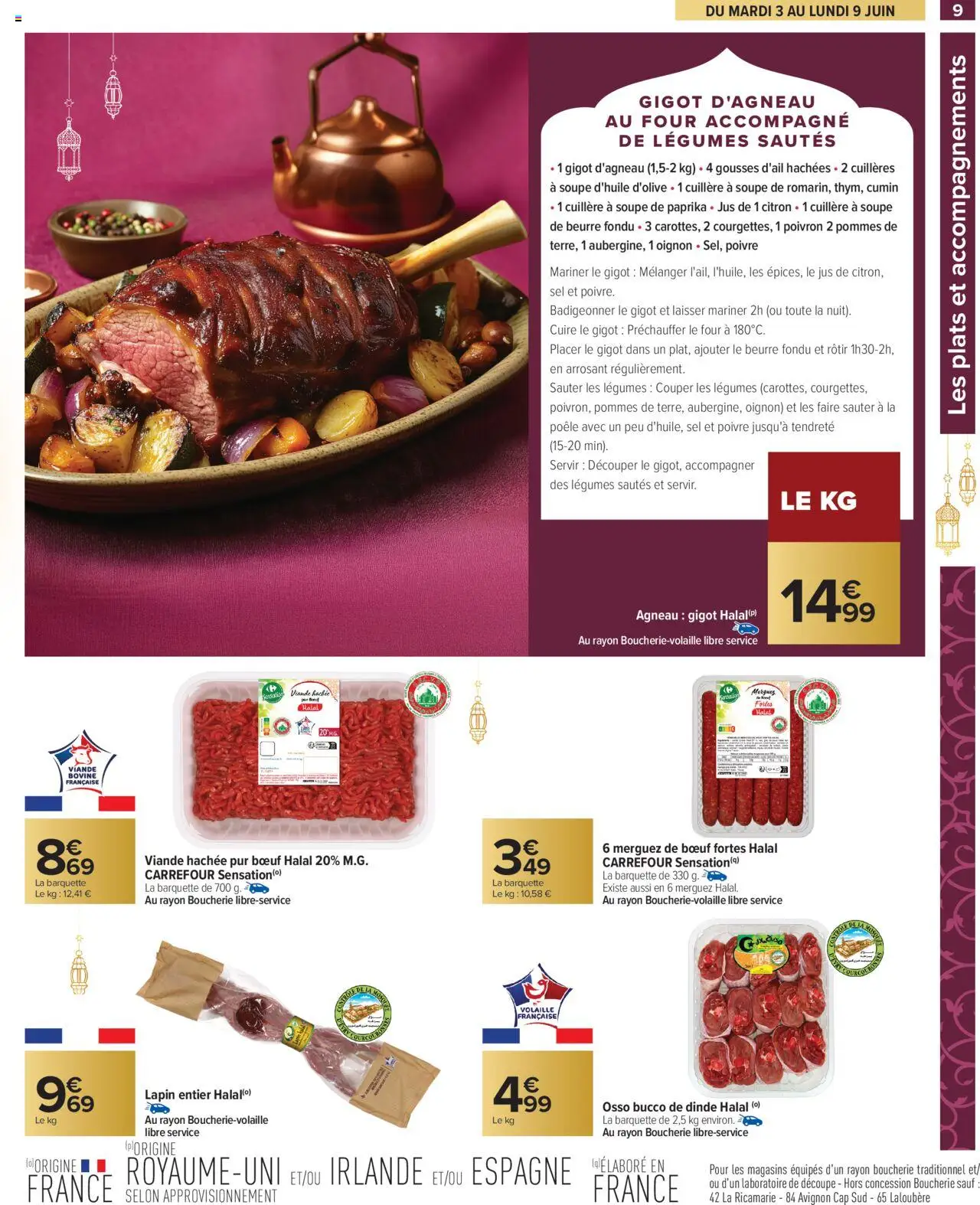  | Page: 11 | Produits: Soupe, Four, Lapin, Beurre