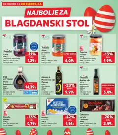 Maslac, 82% m.m. 250 g - Pregled kataloga iz trgovine Kaufland, vrijedi od 01.04.2026 | Stranica: 14