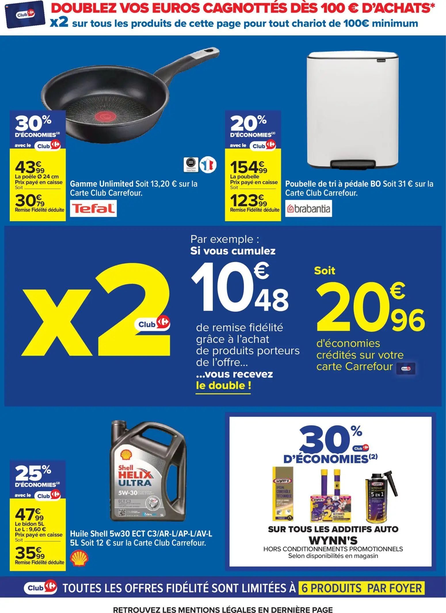 {H1} | Page: 6 | Produits: Poubelle, Poêle, Huile