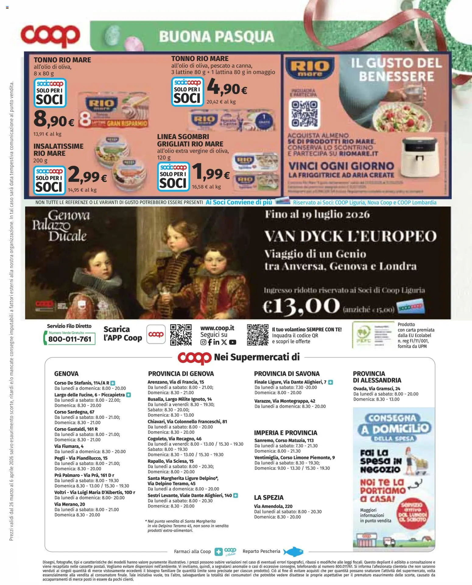 Volantino COOP del 26.03.2026 | Pagina: 25 | Prodotti: Friggitrice ad aria, Limone, Tonno, Friggitrice