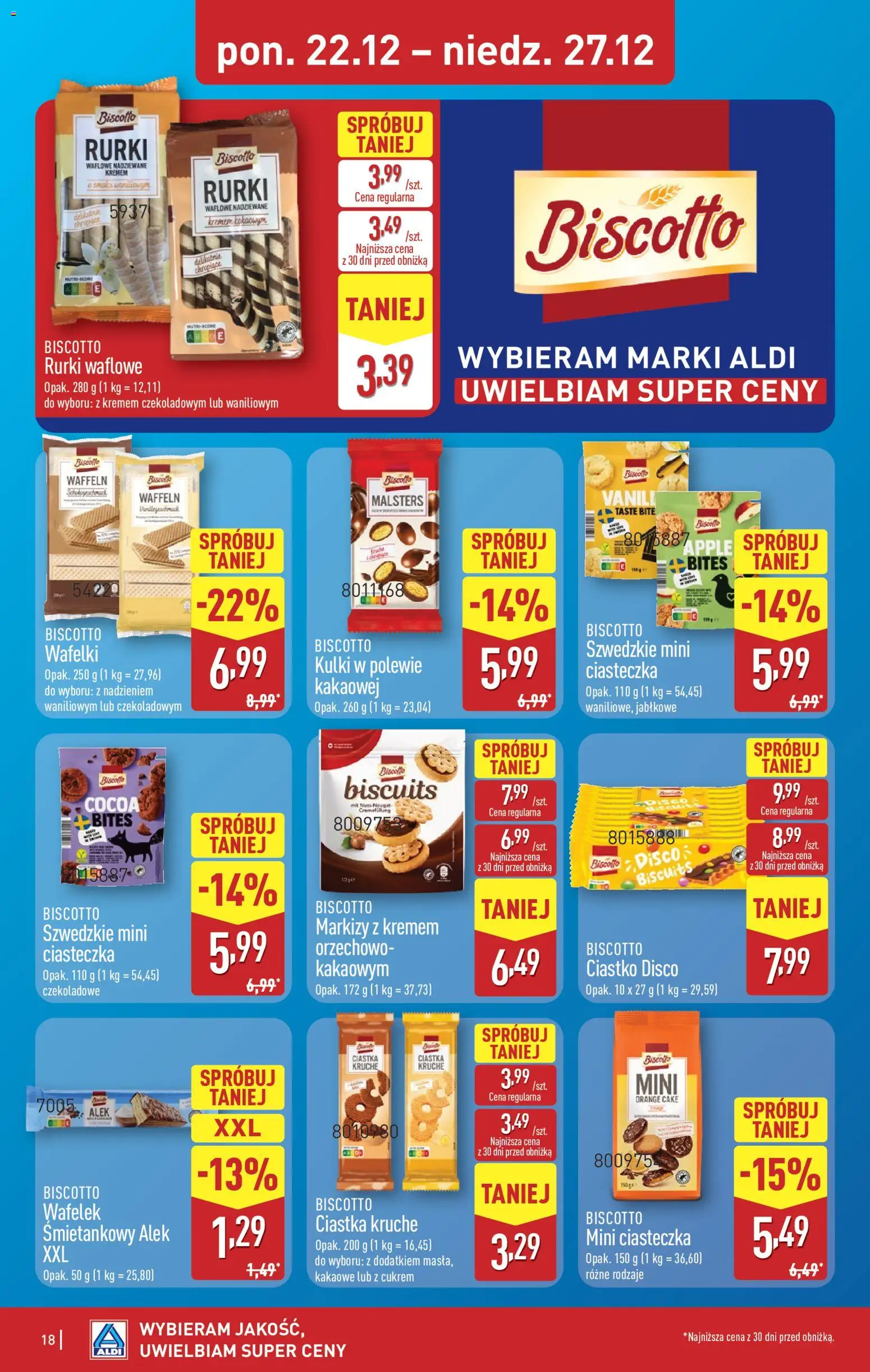Aldi Gazetka od 22.12.2025 | Strona: 18