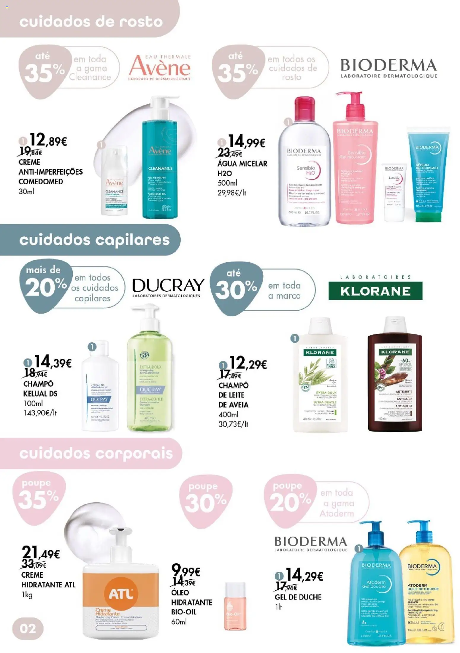 Pingo Doce Bem Estar Mulher Açores │ válido de 05.03.2026 | Página: 2 | Produtos: Aveia, Água micelar, Óleo, Creme