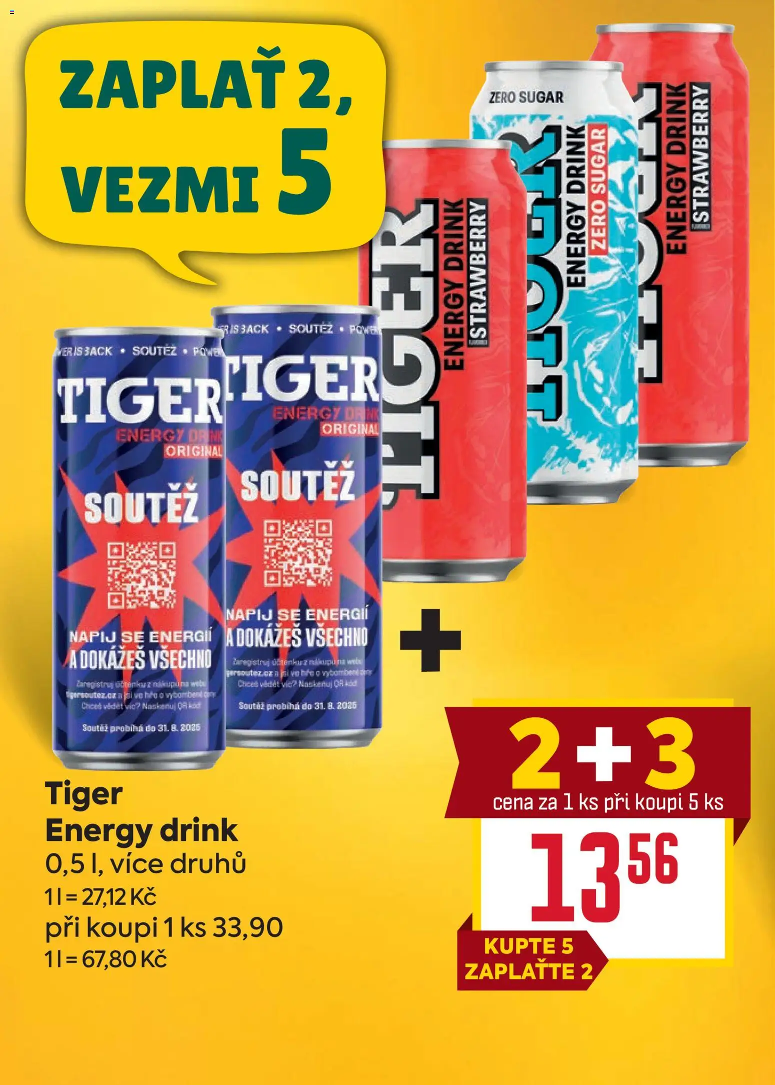 Billa Velký leták od 04.02.2026 | Strana: 24 | Produkty: Tiger energy, Tiger, Energy drink