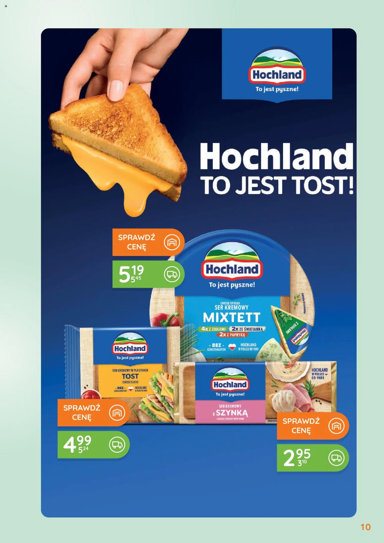 Eurocash gazetka - Oferta Handlowa od 06.04.2026 | Strona: 10 | Produkty: Papryka, Ser