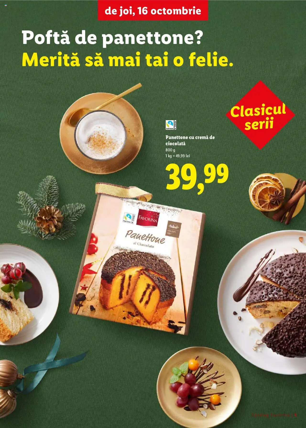 Noul catalog Lidl – valabil de la 16.10.2025 | Pagină: 5 | Produse: Cremă, Ciocolată