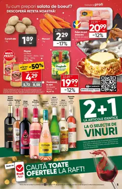 Ofertele Profi valabile de la 10.12.2025 | Pagină: 5 | Produse: Masă, Muștar, Salată, Cartofi
