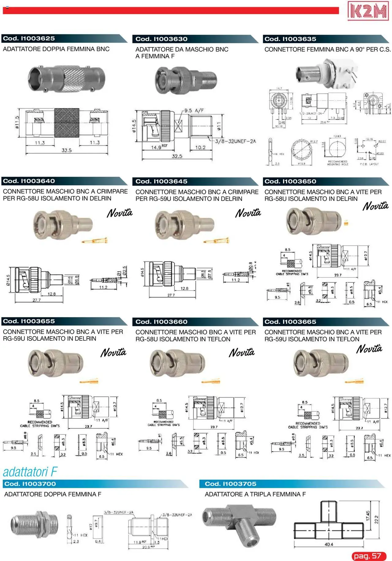 Volantino GBC del 31.05.2025 | Pagina: 57 | Prodotti: Connettore, Adattatore
