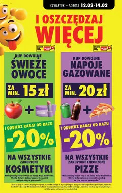 Pogląd oferty "ŚWIEŻE OWOCE, Kup dowolne świeże owoce" - ważna od 12.02.2026 | Strona: 33 | Produkty: Karta, Kosmetyki, Napoje, Owoce