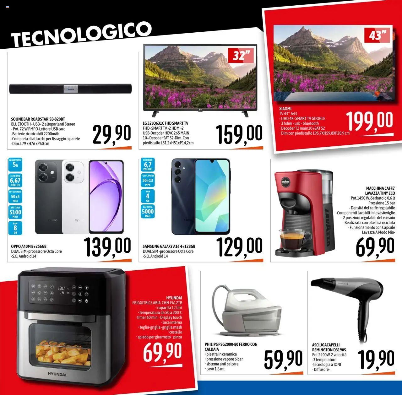Volantino Emisfero del 25.09.2025 | Pagina: 38 | Prodotti: Schermo, Decoder, Cavo, USB