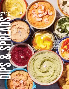 ROOMKAAS MET EEN TWIST: MET EEN SWIRL VAN MANGO, GROENE KRUIDEN OF PAPRIKA, Roomkaas met een twist: met een swirl van mango, groene kruiden of paprika - Voorbeeld van een folder van Albert Heijn, geldig van 08.04.2026 | Pagina: 20 | Producten: Roomkaas, Kész piskótalap, Mango