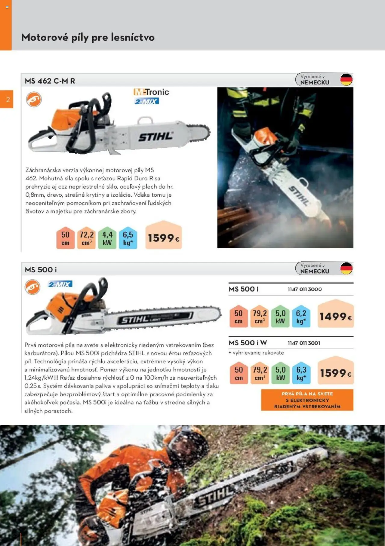 Nové STIHL akcie – leták je platný od 29.09.2025 | Strana: 26 | Produkty: Motorová píla, Píla