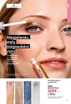 Katalógus Oriflame 2025/14 - amely érvényes a következő dátumtól: 01.10.2025 | Oldal: 33 | Termékek: Smink, Szemhéjfesték