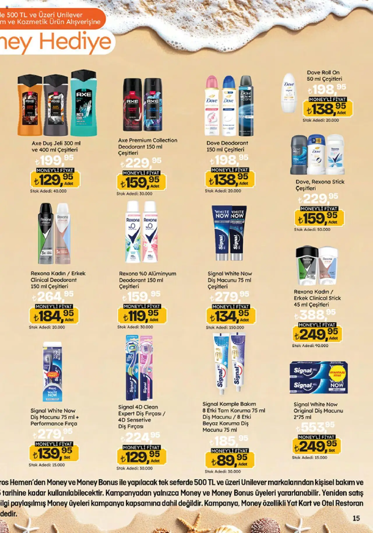 Migros Katalog - 5M Migroskop Dijital - 12.06.2025 tarihinden itibaren geçerlidir | Sayfa: 15 | Ürünler: Duş, Duş jeli, Diş macunu, Diş fırçası