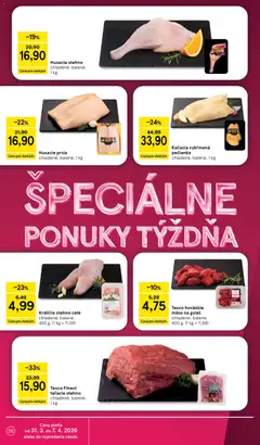 Tesco leták platný od 31.03.2026 | Strana: 26