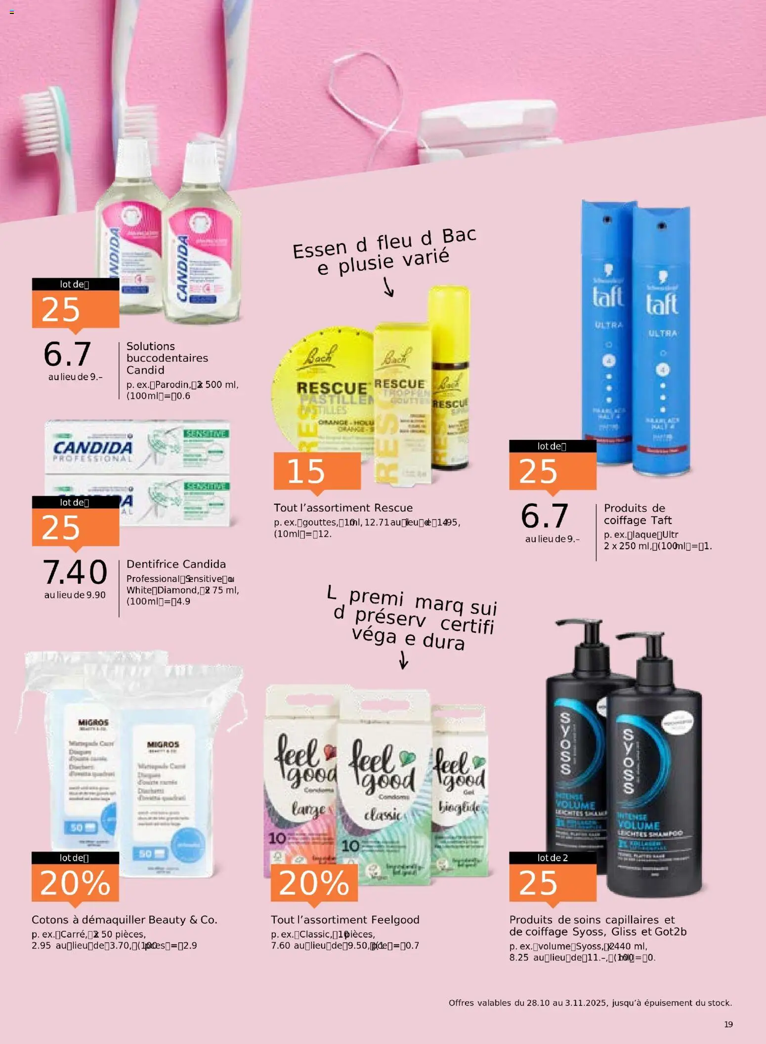 Migros Aktionen FR – gültig ab 28.10.2025 | Seite: 19 | Produkte: Make-up