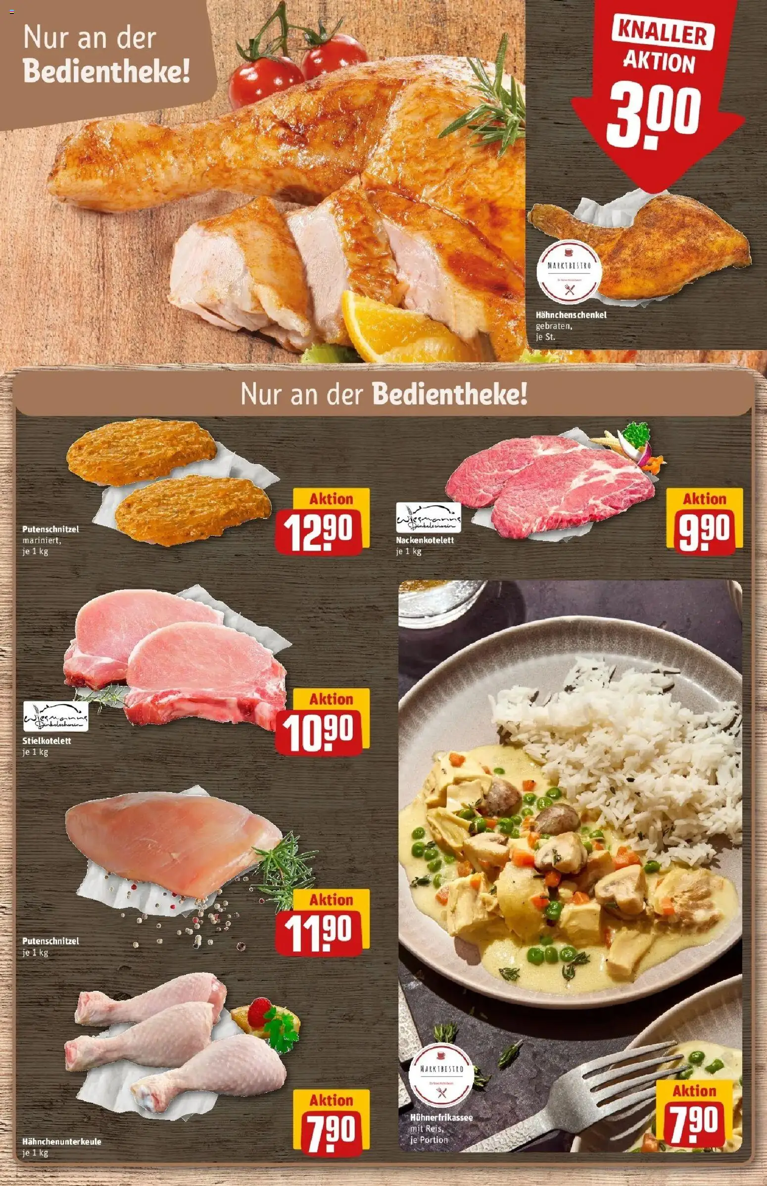 Rewe Prospekt Troisdorf	 – gültig ab 30.03.2026 | Seite: 10 | Produkte: Hahnchenschenkel, Putenschnitzel, Reis