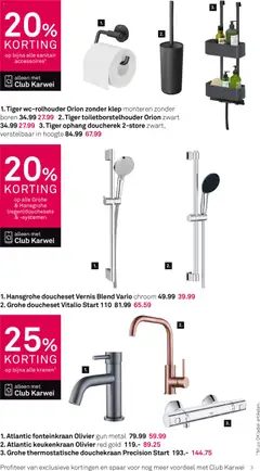 KARWEI folder - Voorbeeld van een folder van KARWEI, geldig van 23.03.2026 | Pagina: 24 | Producten: Doucheset