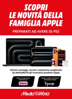 Anteprima del volantino Media World Apple Novità catalogo valido a partire dal 22.09.2025