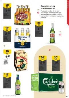 Pré-visualização CERVEJA C/ ALCOOL DESPERADOS, TARA PERDIDA EMB.: 6 X 33 CL válido de 18.11.2025 | Página: 63 | Produtos: Cerveja, Tequila, Peixe