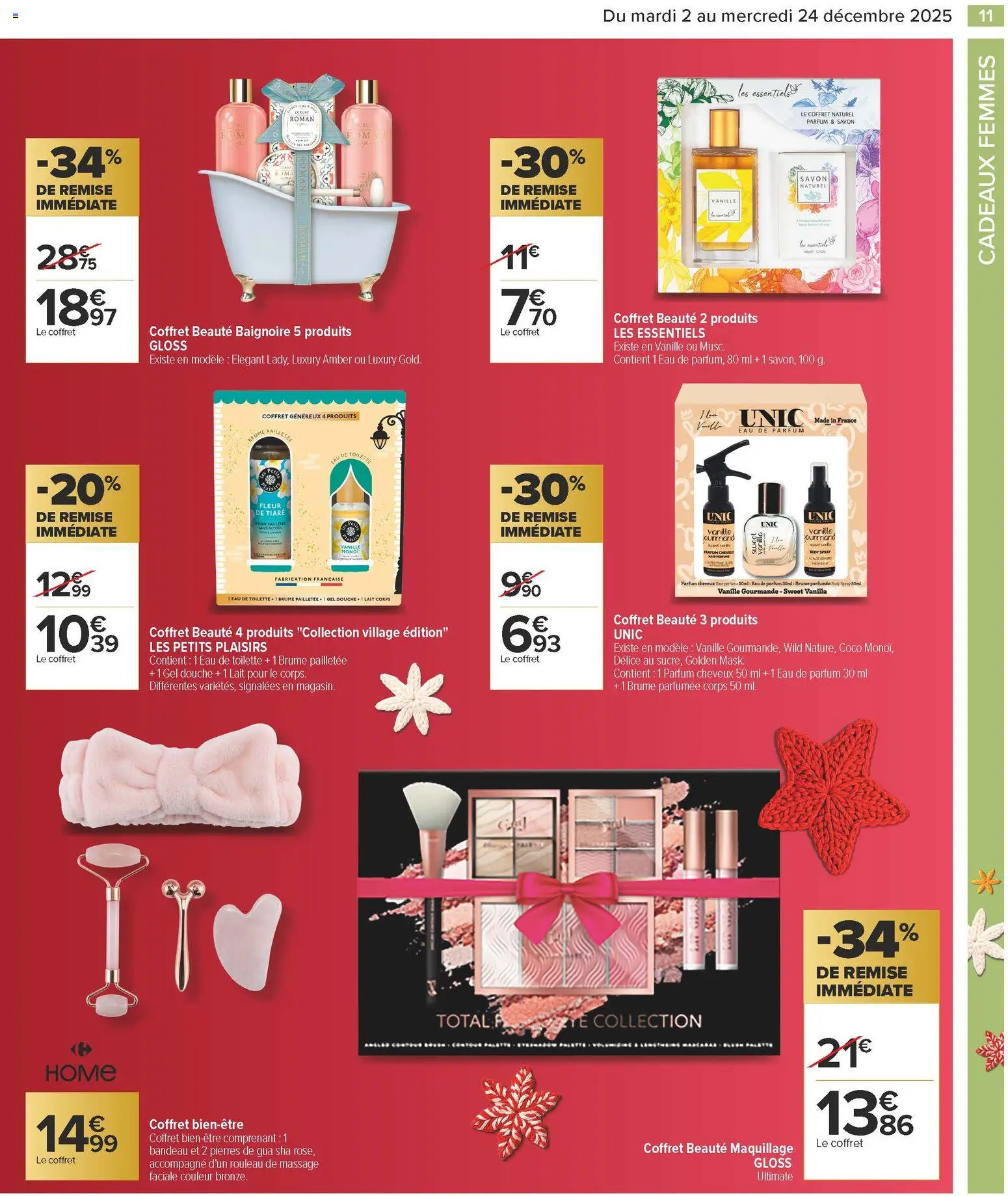 {H1} | Page: 13 | Produits: Maquillage, Rouleau, Gel douche, Eau de parfum