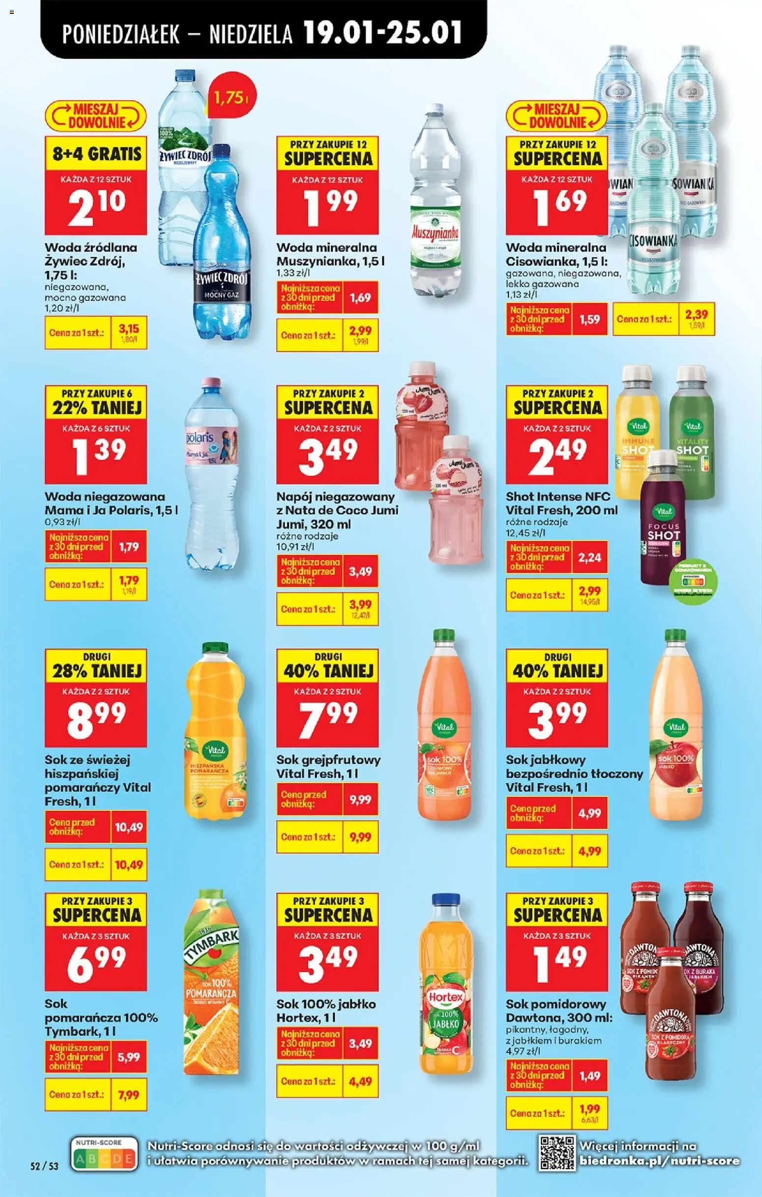 Biedronka gazetka od 19.01.2026 | Strona: 66 | Produkty: Mięta, Tyskie, Piwo Carlsberg, Piwo