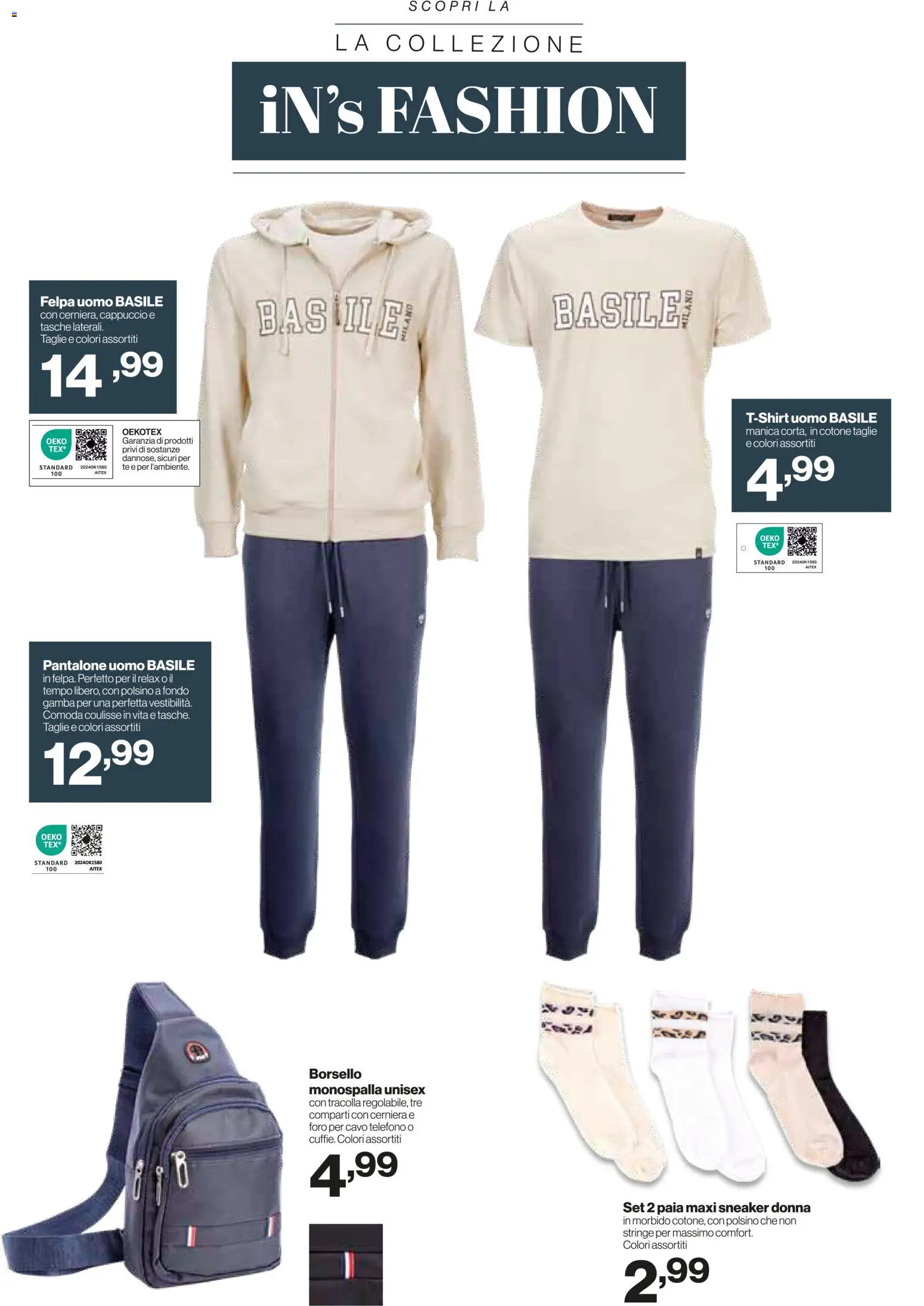 Volantino IN's del 25.03.2026 | Pagina: 22 | Prodotti: Tè, Felpa, Cappuccio, Telefono