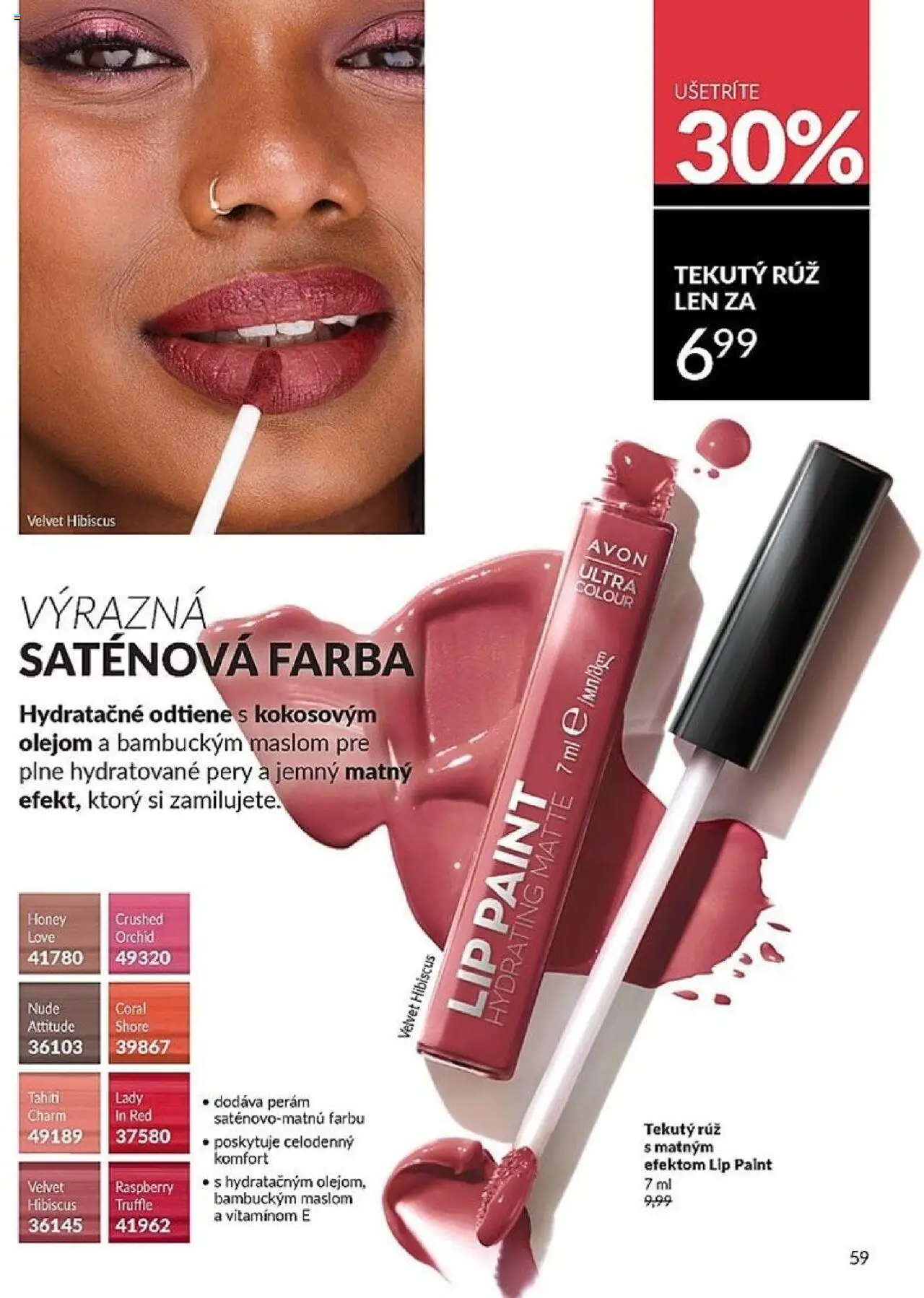 Nové Avon akcie – leták je platný od 01.10.2025 | Strana: 59