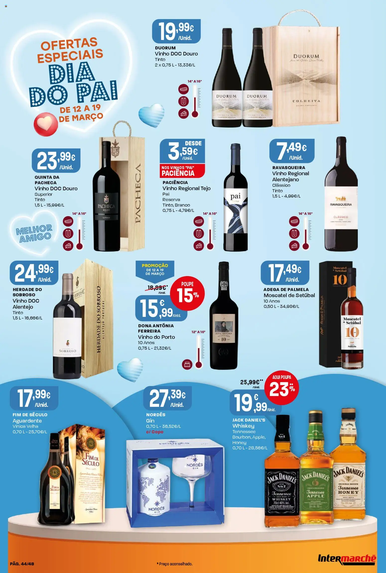 Intermarché folheto │ válido de 12.03.2026 | Página: 44 | Produtos: Vinho