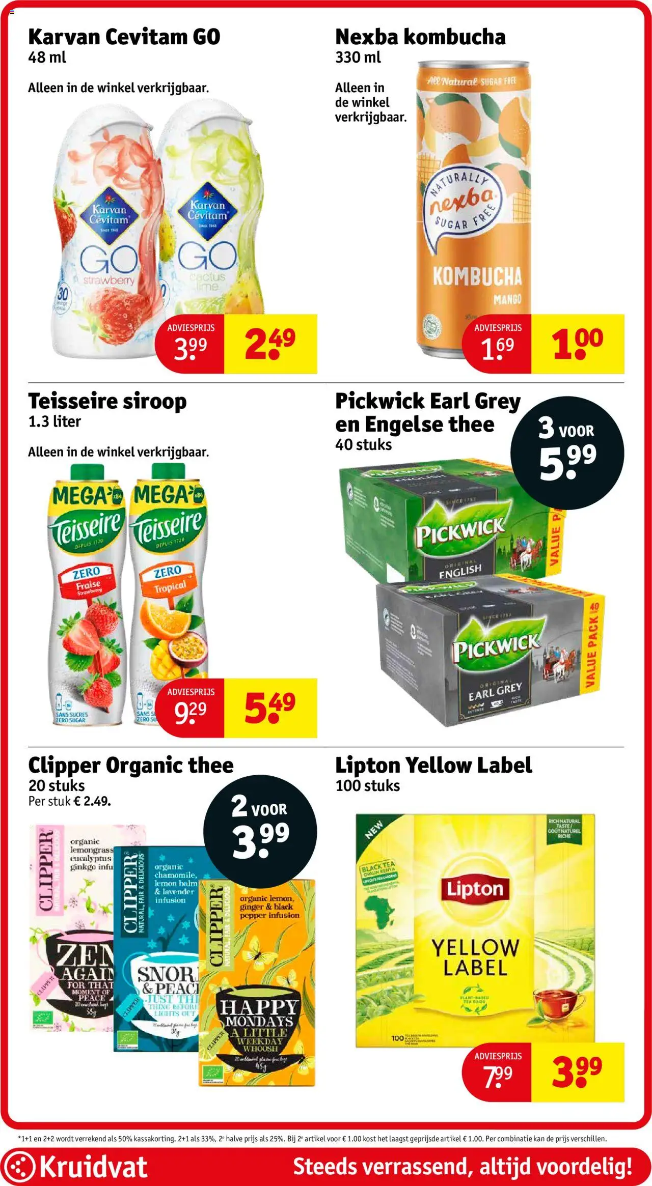  | Pagina: 55 | Producten: Thee, Kan, Mango