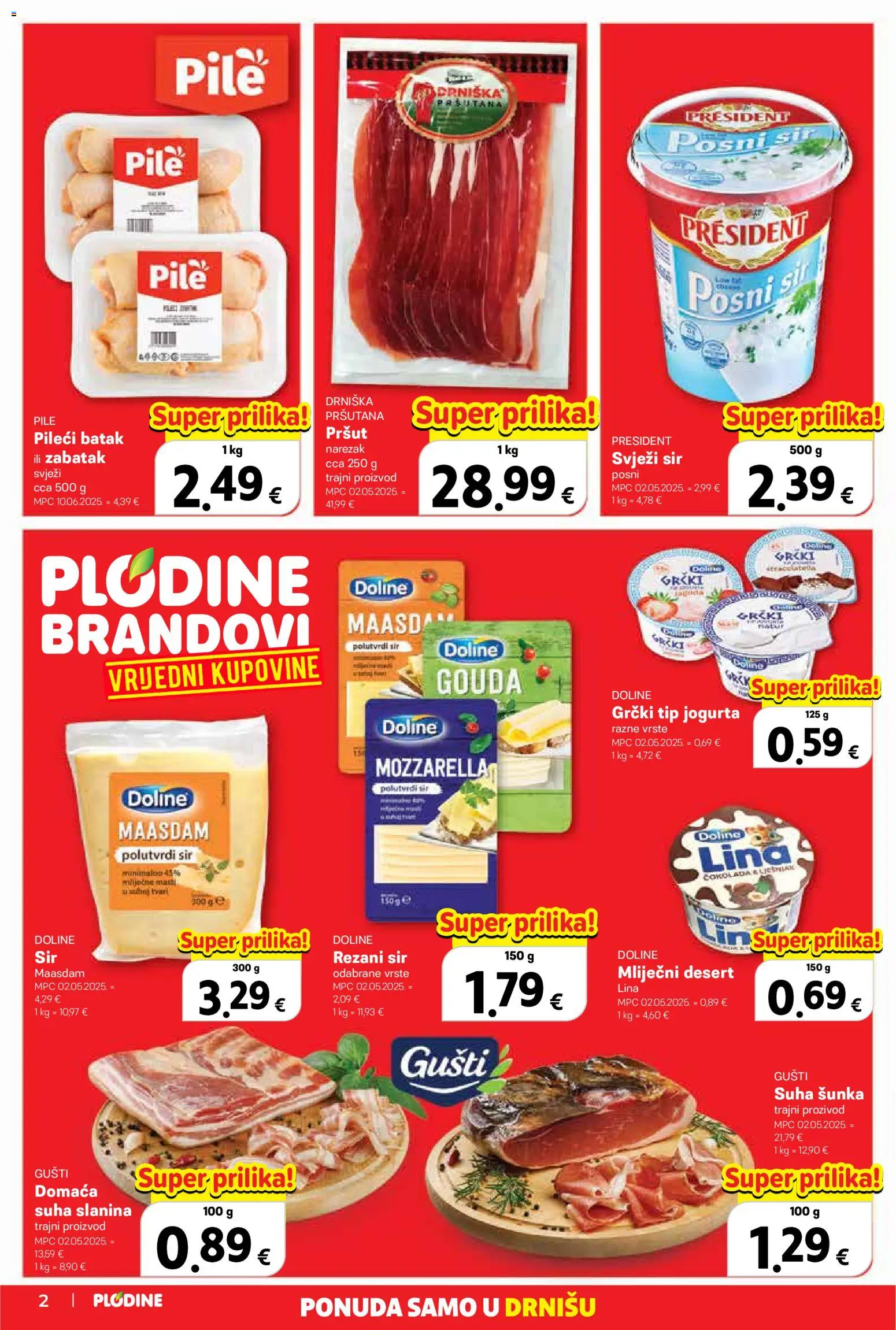 Plodine katalog | vrijedi od 29.04.2026 | Stranica: 2