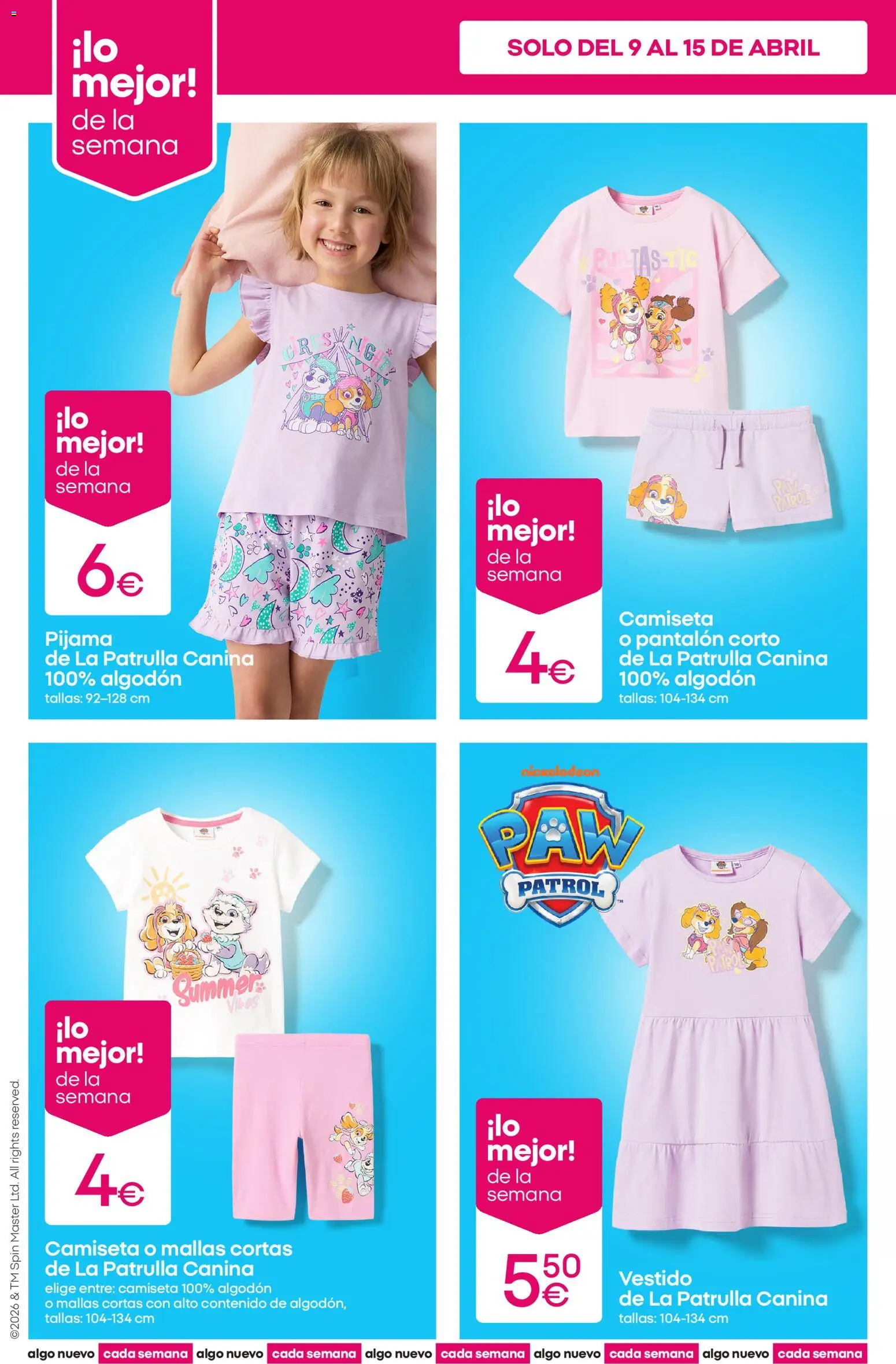 Pepco folleto │ válido desde el 09.04.2026 | Página: 2 | Productos: Pijama, Pantalón corto