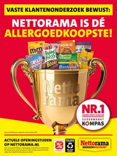 Nettorama - Folder - Voorbeeld van een folder van Nettorama, geldig van 13.10.2025 | Pagina: 29 | Producten: Papier, Boost, Alcohol
