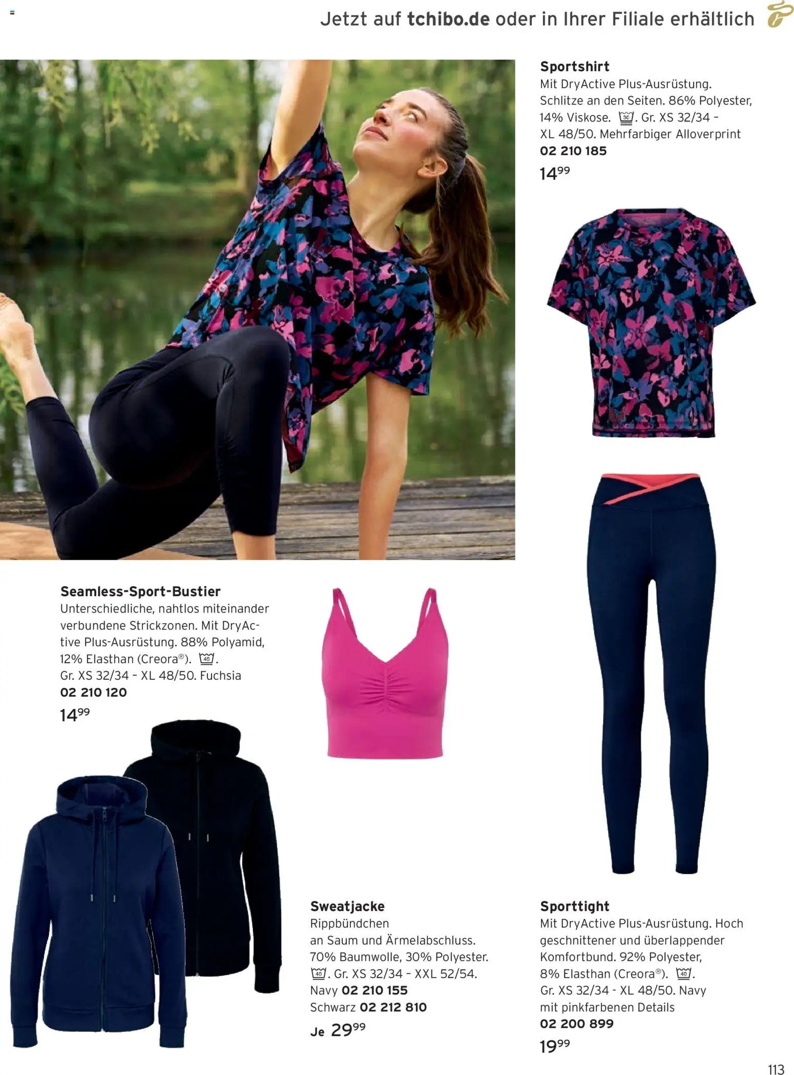 Angebote Tchibo – gültig ab 01.03.2026 | Seite: 113 | Produkte: Sweatjacke