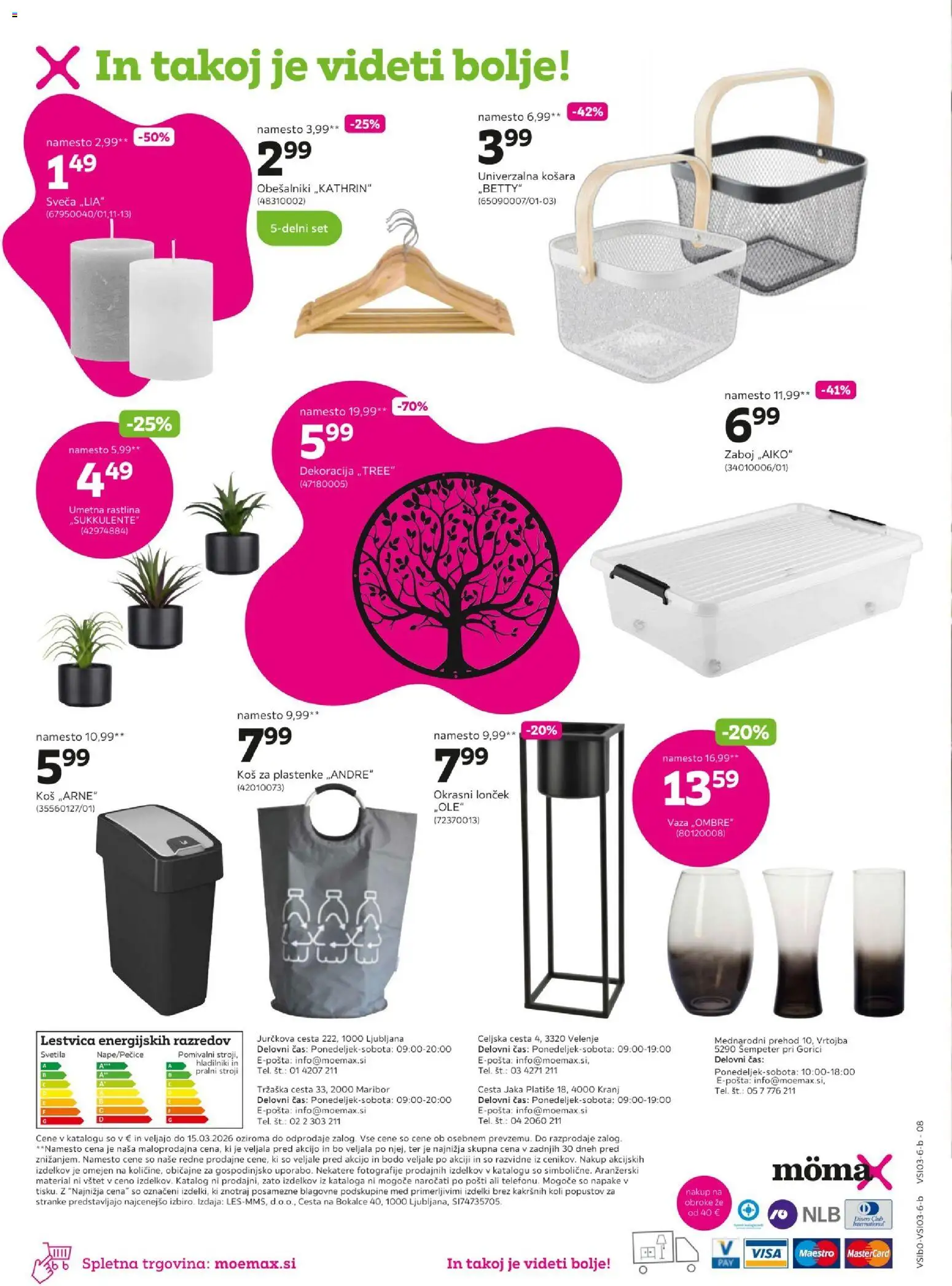 Novi Mömax katalog ponudbe – veljaven od 02.03.2026 | Stran: 8