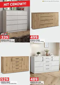 Pogląd oferty "Merkury Market Gazetka - Meble, Wypoczynki, Materace" - ważna od 01.12.2025 | Strona: 36 | Produkty: Komoda, Ariel