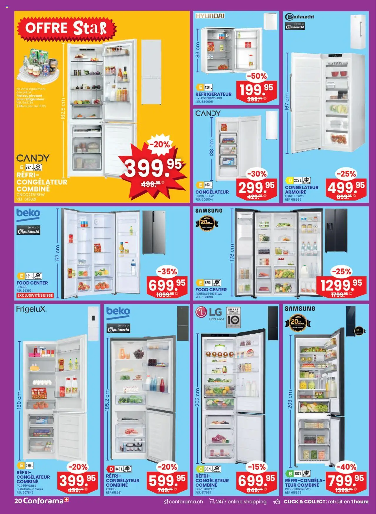 Conforama Aktionen FR – gültig ab 01.10.2025 | Seite: 20 | Produkte: Samsung