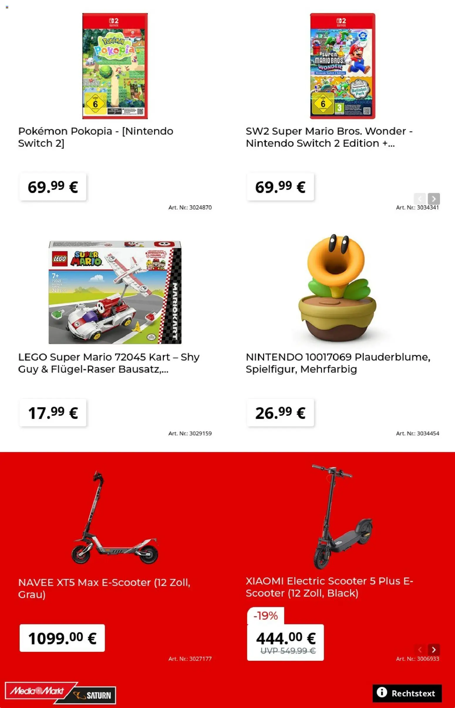 Media Markt Prospekt 	 – gültig ab 23.03.2026 | Seite: 9 | Produkte: Xiaomi, Scooter