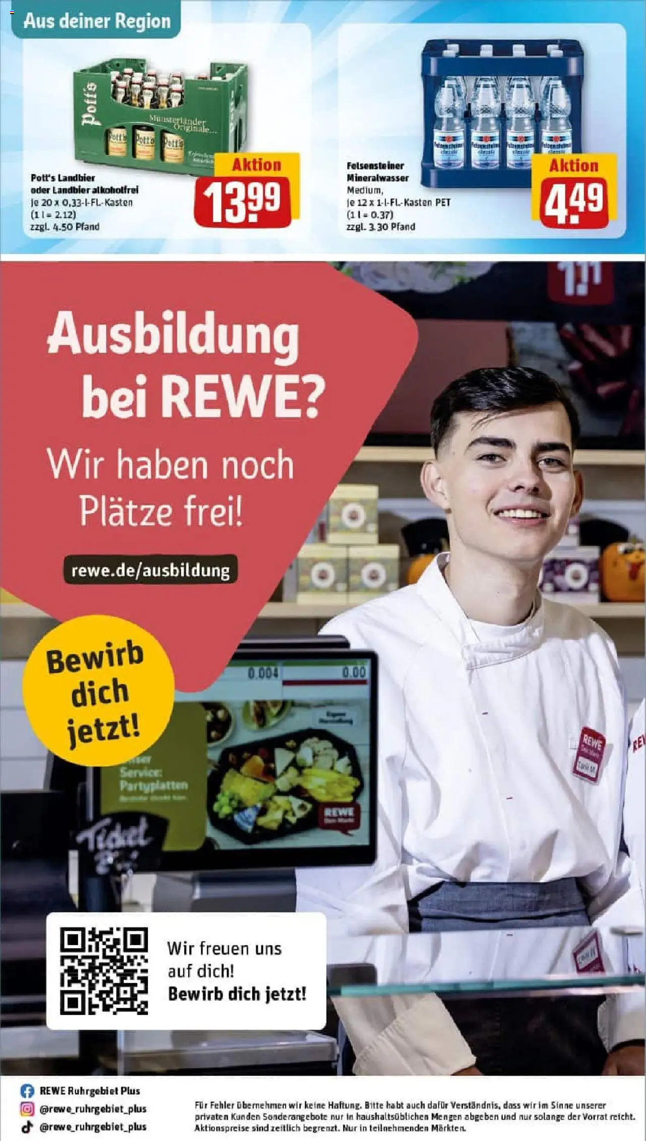 Rewe prospekt Bestwig	 - gültig ab dem 06.07.2025 | Seite: 32 | Produkte: Mineralwasser