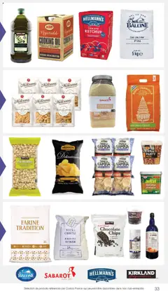  | Page: 33 | Produits: Sucre, Farine, Sel, Ketchup
