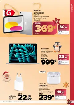 Vista previa Carrefour folleto válido desde el 03.12.2025 | Página: 5 | Productos: Ipad, Airpods, Audio, Adaptador