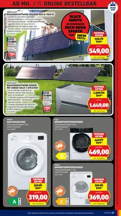 Hofer Flugblatt ab 30.10.2025 gültig | Seite: 31 | Produkte: Waschmaschine