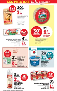 bi1 - Prévisualisation de bi1 catalogue valide à partir de 27.01.2026 | Page: 19 | Produits: Poids, Raclette, Mascarpone, Camembert