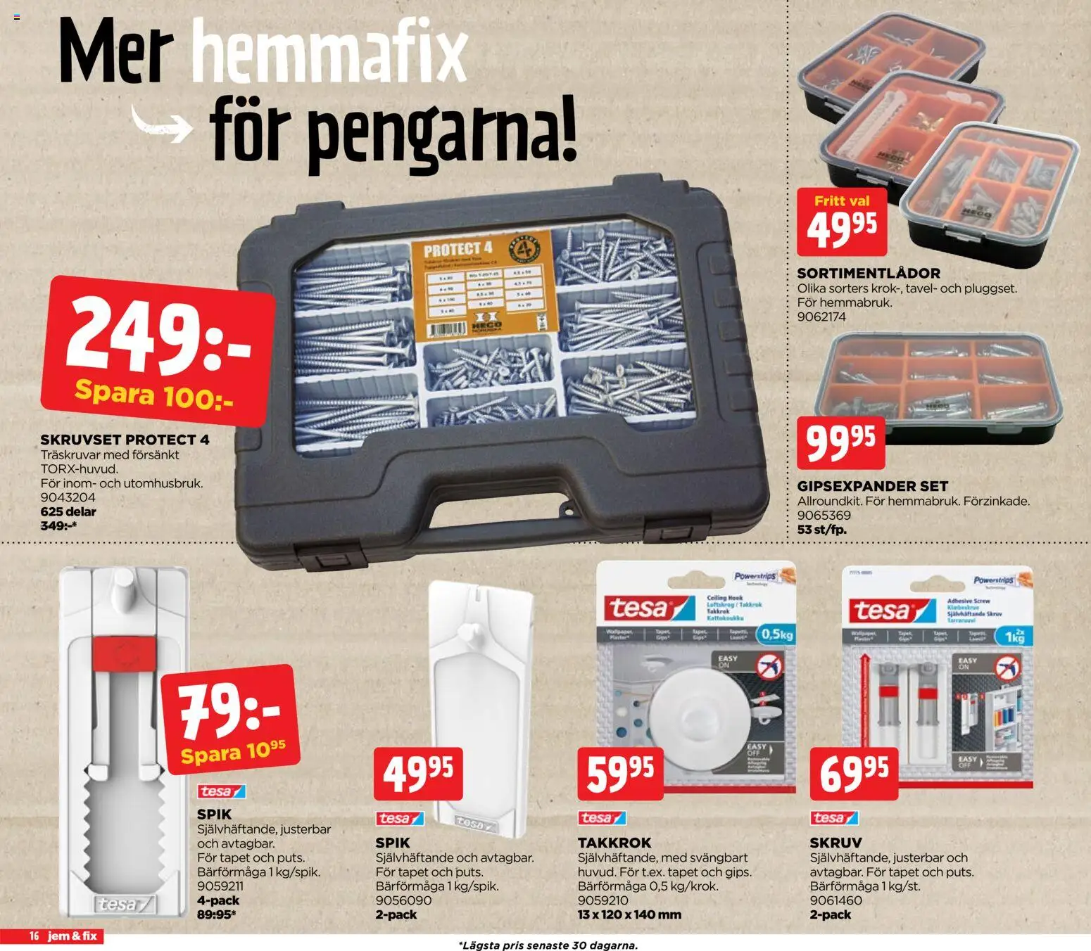 Jem & Fix reklamblad aktuell från 03.11.2025 | Sida: 16 | Produkter: Set